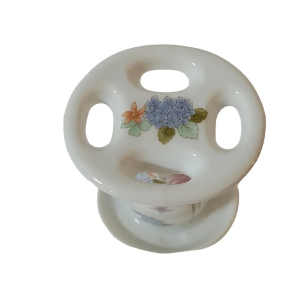 Takahashi Joy Floral Toothbrush Holder Cup Porcelain